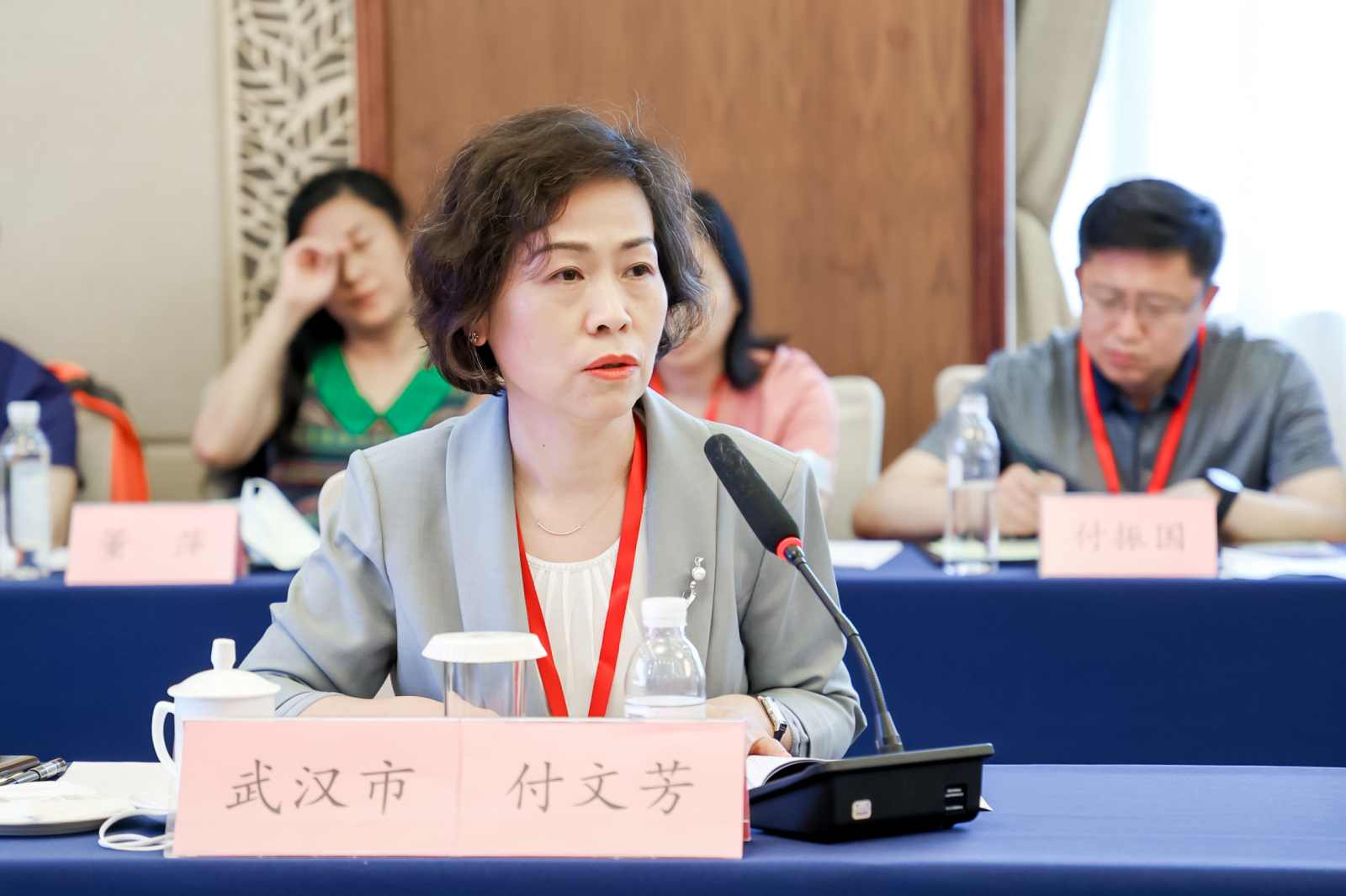 付文芳率队参加全国副省级城市第十五次工作联席会议
